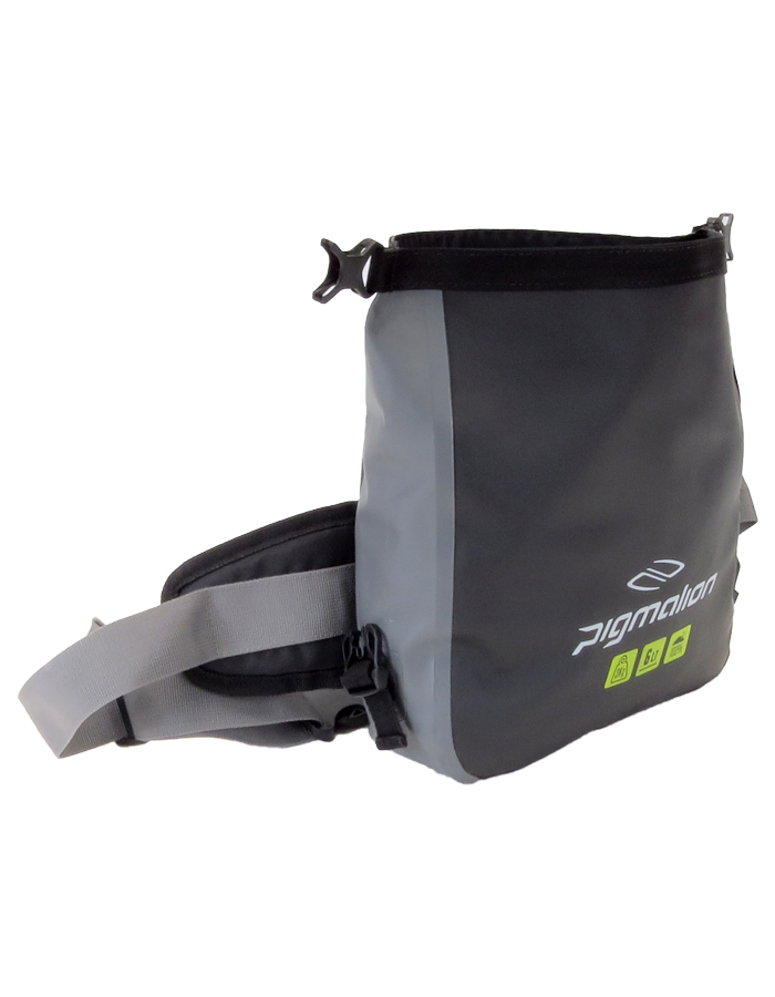 CANGURO PIGMALION DRYBAG IMPERMEABLE NEGRA GRIS