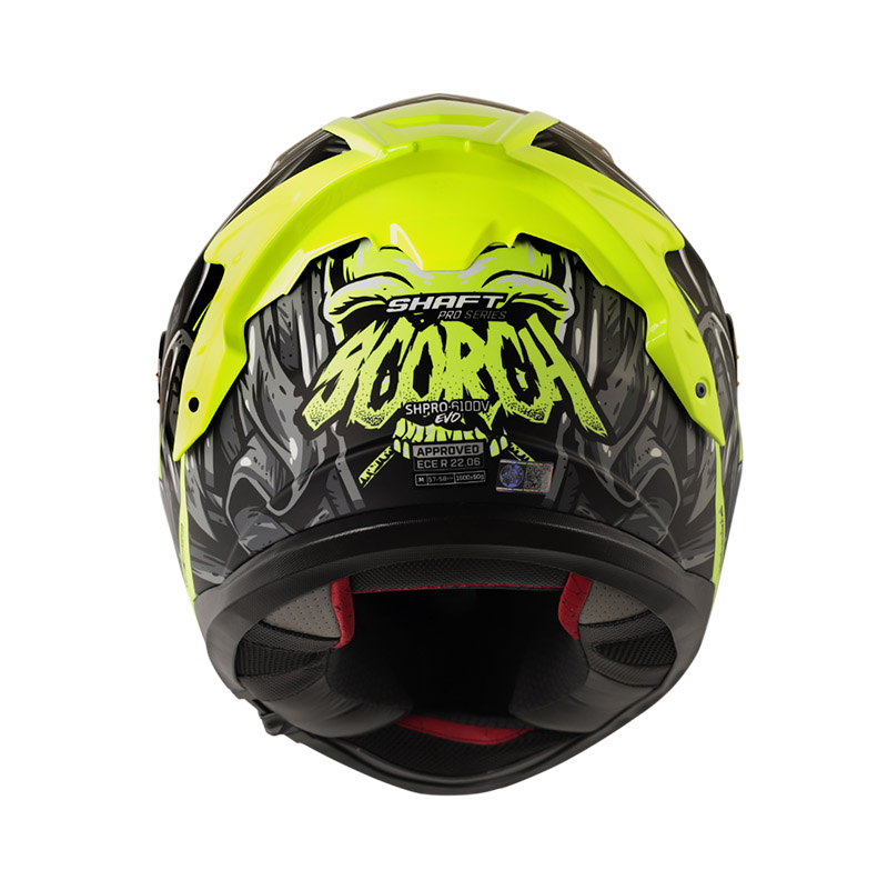 CASCO INTEGRAL SHAFT SHPRO610 EVO DOBLE VISOR SCORCH GRIS AZUL MATE