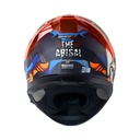 CASCO INTEGRAL SHAFT SHPRO612 DOBLE VISOR THE ABISAL NEGRO AZUL MATE