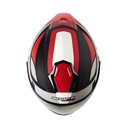 CASCO ABIERTO SHAFT SHPRO240 DOBLE VISOR TRANSVERSE GRIS ROJO MATE 