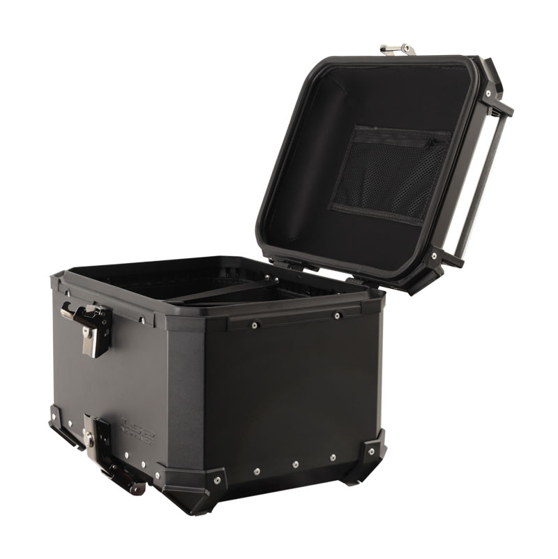 MALETERO LS2 55 LITROS ALUCASE NEGRO
