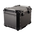 MALETERO LS2 55 LITROS ALUCASE NEGRO