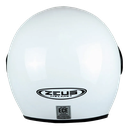 CASCO ABIERTO ZEUS 507 OP BLANCO BRILLO