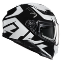 CASCO INTEGRAL HJC F71 BARD MC5 GRIS BLANCO