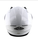 CASCO INTEGRAL SMK STELLAR SPOILER BLANCO BRILLO