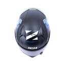 CASCO INTEGRAL ICH 503 X-LOCK NEGRO BLANCO AZUL MATE VISOR NEGRO