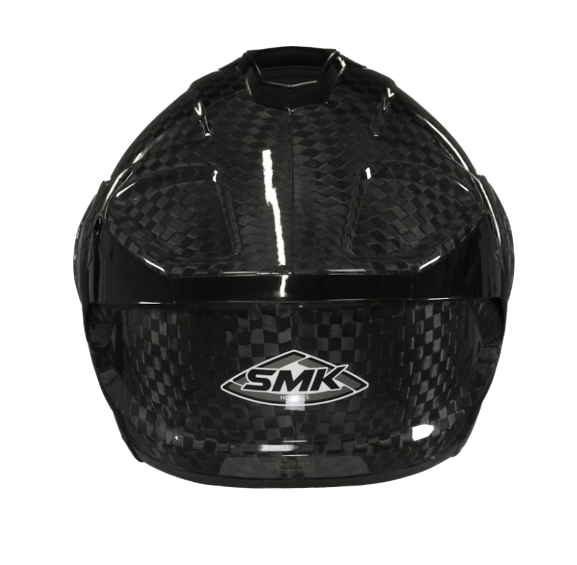 CASCO INTEGRAL SMK TITAN CARBON NEGRO BRILLO