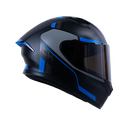 CASCO INTEGRAL ICH 503 CORBEX NEGRO AZUL MATE VISOR NEGRO