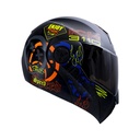 CASCO ABATIBLE ICH 3110DOT DOBLE VISOR RANDOM NEGRO NARANJA MATE VISOR NEGRO