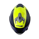 CASCO INTEGRAL SHAFT SHPRO610 EVO DOBLE VISOR LOCK GRIS AZUL NAVY BRILLO VISOR AZUL 