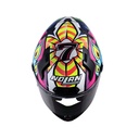 CASCO INTEGRAL NOLAN X-804 RS-U.C DAVIES FULL COLOR BRILLO