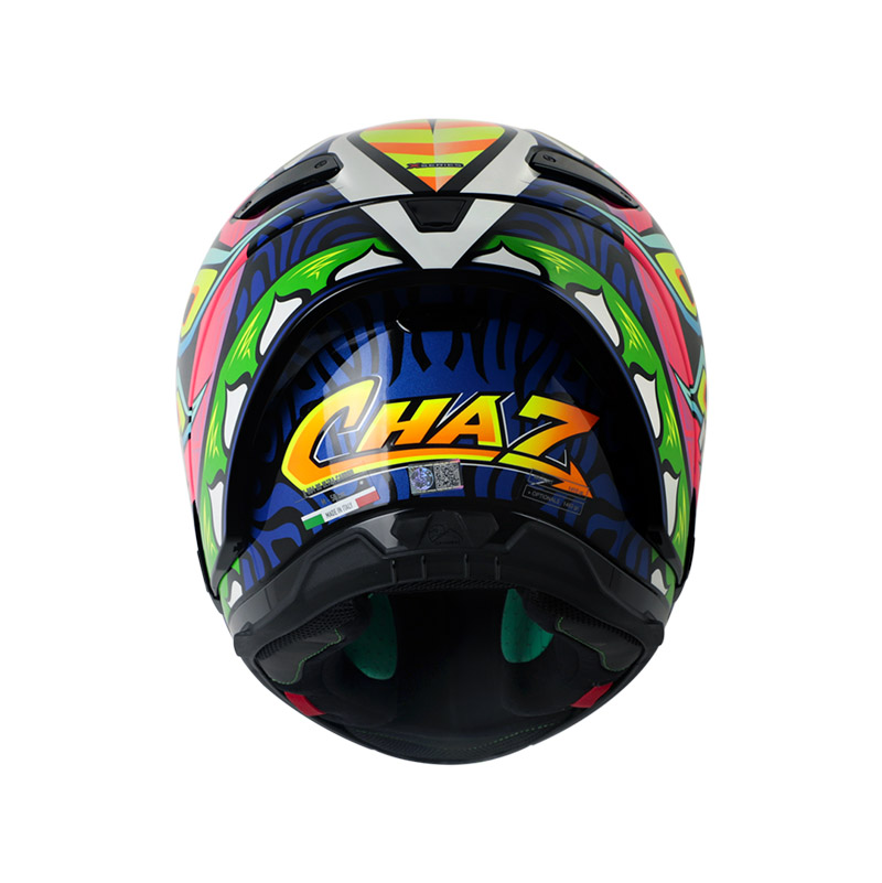 CASCO INTEGRAL NOLAN X-804 RS-U.C DAVIES FULL COLOR BRILLO