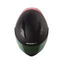 CASCO INTEGRAL SHAFT SH582SP EVO SOLID NEGRO FUCSIA MATE VISOR FUCSIA