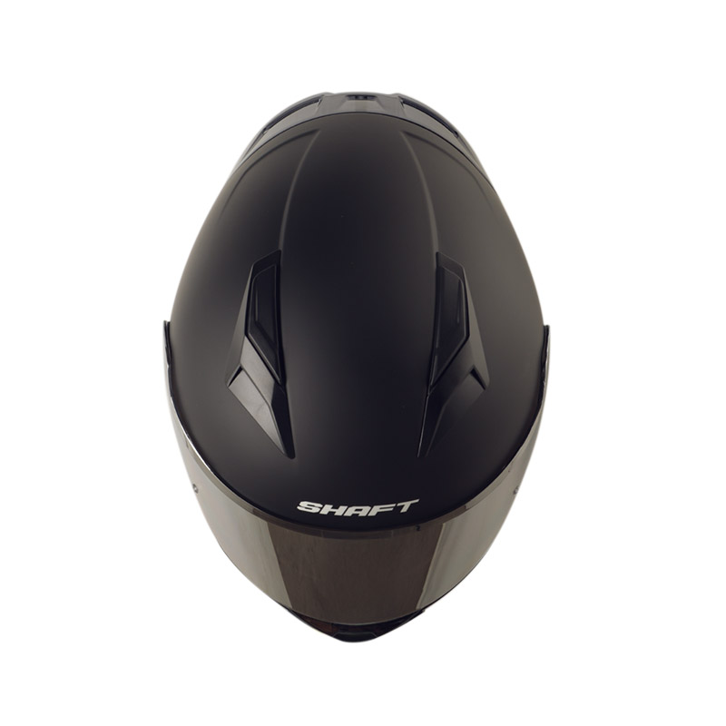 CASCO INTEGRAL SHAFT SH582SP EVO SOLID NEGRO SILVER MATE VISOR SILVER