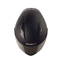 CASCO INTEGRAL SHAFT SH582SP EVO SOLID NEGRO SILVER MATE VISOR SILVER