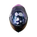 CASCO INTEGRAL SHAFT SH526SP EVO RICKVIVAL CAMALEON MORADO BRILLO SPOILER Y VISOR MORADO