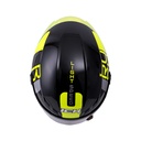 CASCO INTEGRAL ICH 501SP DOPE NEGRO AMARILLO BRILLO VISOR NEGRO