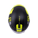 CASCO INTEGRAL ICH 501SP DOPE NEGRO AMARILLO MATE VISOR TRANSPARENTE