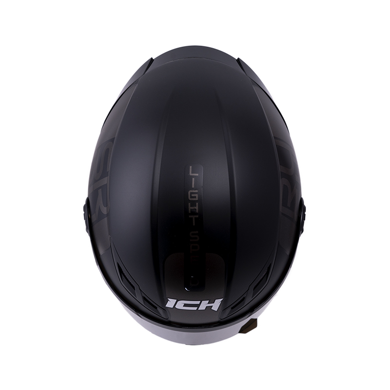 CASCO INTEGRAL ICH 501SP DOPE NEGRO GRIS MATE VISOR NEGRO