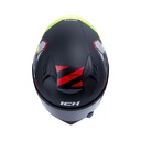 CASCO INTEGRAL ICH 503 X-LOCK NEGRO ROJO MATE VISOR NEGRO