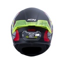 CASCO INTEGRAL ICH 503 X-LOCK NEGRO ROJO MATE VISOR NEGRO