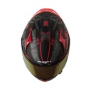 CASCO INTEGRAL SHAFT SHPRO612 EVO DOBLE VISOR NOMO NEGRO ROJO MATE VISOR ROJO