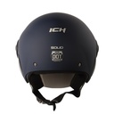 CASCO ABIERTO ICH 205 SOLID AZUL SILVER MATE VISOR SILVER 