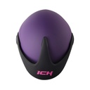 CASCO ABIERTO ICH 205 SOLID MORADO FUCSIA MATE VISOR AZUL
