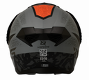CASCO MULTIPROPOSITO ABATIBLE XSPORTS 165 GIRARD GRIS NARANJA MATE