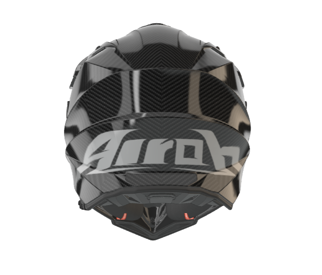 CASCO MULTIPROPOSITO AIROH COMMANDER 2 CARBON BRILLO
