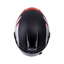 CASCO INTEGRAL ICH 501SP FITAR NEGRO ROJO MATE VISOR NEGRO