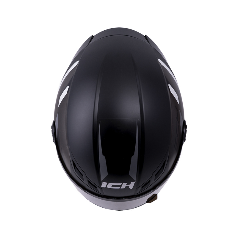 CASCO INTEGRAL ICH 501SP FITAR NEGRO GRIS MATE VISOR NEGRO