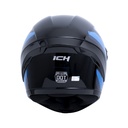 CASCO INTEGRAL ICH 501SP FITAR NEGRO AZUL NAVY BRILLO VISOR NEGRO