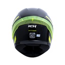 CASCO INTEGRAL ICH 501SP FITAR NEGRO AMARILLO BRILLO VISOR NEGRO