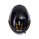 CASCO INTEGRAL ICH 501SP CRANK NEGRO DORADO BRILLO VISOR NEGRO