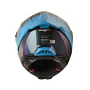 CASCO INTEGRAL SHAFT SHPRO611RS XOLID CAMALEON AZUL BRILLO VISOR AZUL