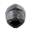 CASCO INTEGRAL SHAFT SHPRO611RS DARK LAB GRIS OSCURO GRIS BRILLO VISOR DORADO