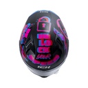 CASCO INTEGRAL ICH 503 SWITCH NEGRO ROJO MATE VISOR TRANSPARENTE