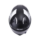 CASCO ABATIBLE ICH 3120 DOBLE VISOR MIXTER NEGRO BLANCO MATE VISOR NEGRO