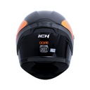 CASCO INTEGRAL ICH 501SP DOPE NEGRO NARANJA VISOR NEGRO