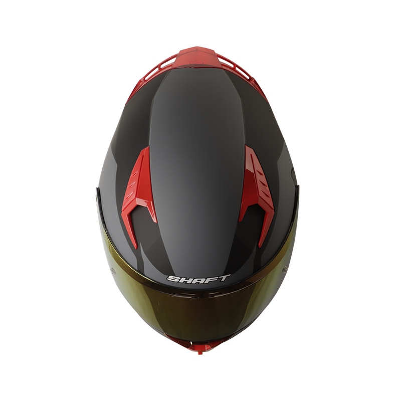 CASCO INTEGRAL SHAFT SH526SP EVO UNDERCOVER NEGRO ROJO