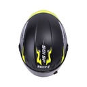 CASCO INTEGRAL ICH 501SP CRANK NEGRO AMARILLO NEON MATE VISOR NEGRO