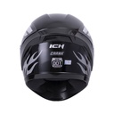 CASCO INTEGRAL ICH 501SP CRANK NEGRO GRIS BRILLO VISOR NEGRO