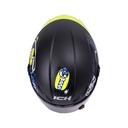 CASCO INTEGRAL ICH 501SP F.FOOD NEGRO AZUL NAVY MATE VISOR NEGRO