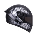 CASCO INTEGRAL ICH 501SP F.FOOD NEGRO GRIS MATE VISOR NEGRO