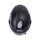 CASCO INTEGRAL ICH 501SP F.FOOD NEGRO GRIS MATE VISOR NEGRO