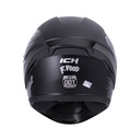 CASCO INTEGRAL ICH 501SP F.FOOD NEGRO GRIS MATE VISOR NEGRO
