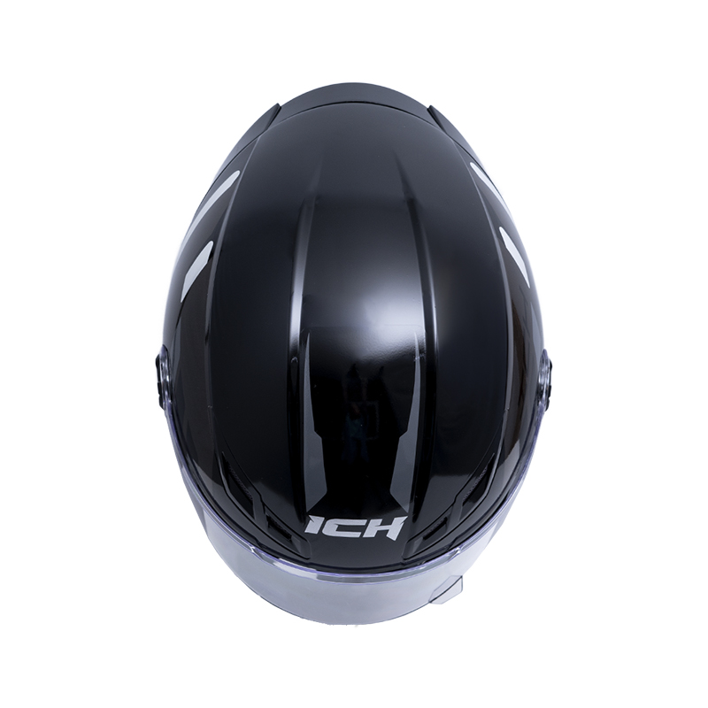 CASCO INTEGRAL ICH 501SP FITAR NEGRO GRIS BRILLO VISOR TRANSPARENTE