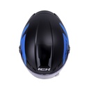 CASCO INTEGRAL ICH 501SP FITAR NEGRO AZUL NAVY MATE VISOR TRANSPARENTE
