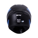CASCO INTEGRAL ICH 501SP FITAR NEGRO AZUL NAVY MATE VISOR TRANSPARENTE